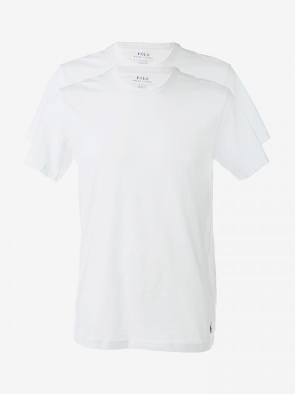 Spodní triko 2 ks Polo Ralph Lauren Bílá