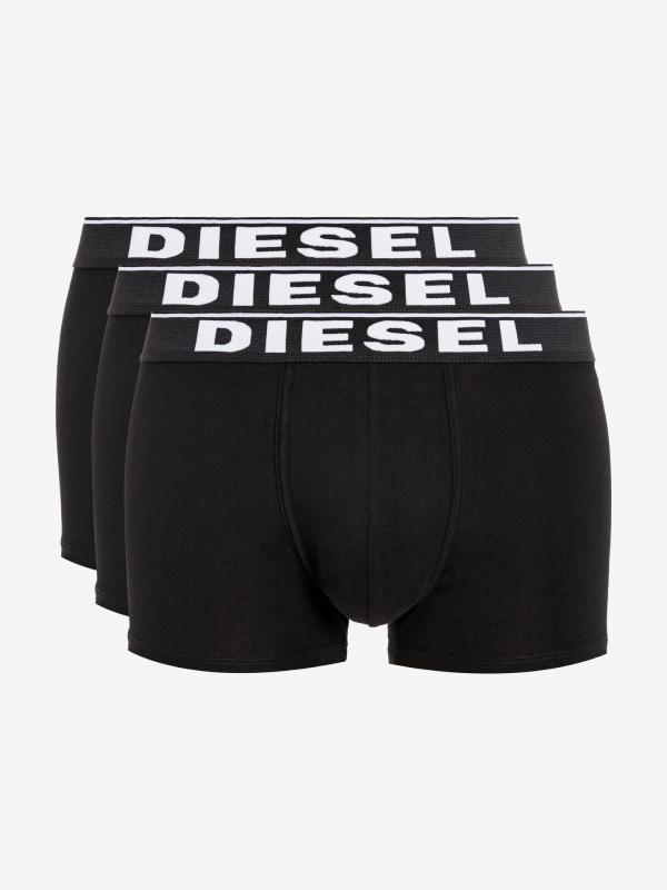 Boxerky 3 ks Diesel Černá