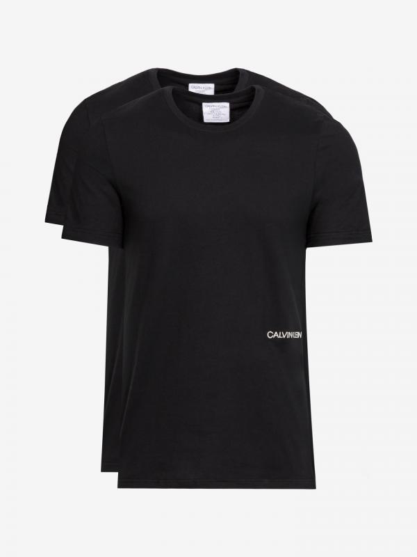 Spodní triko 2 ks Calvin Klein Černá
