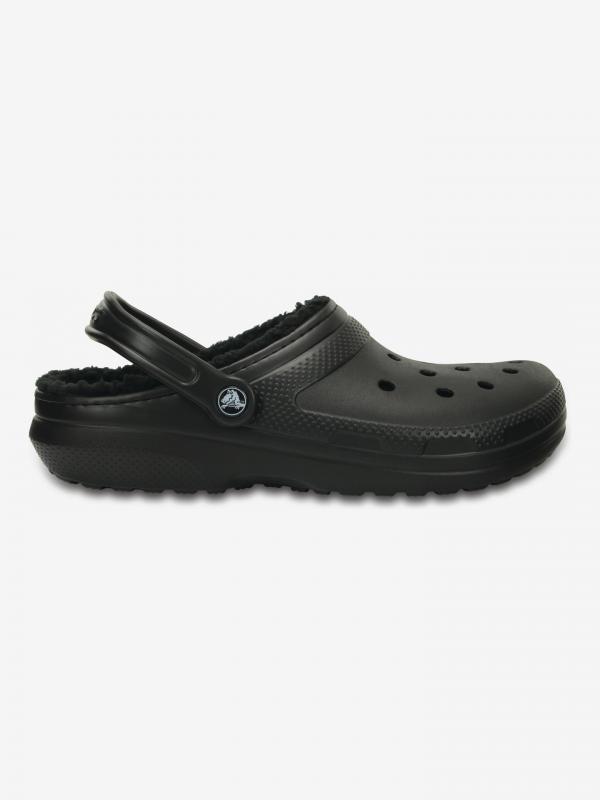Classic Fuzz Lined Clog Crocs Crocs Černá