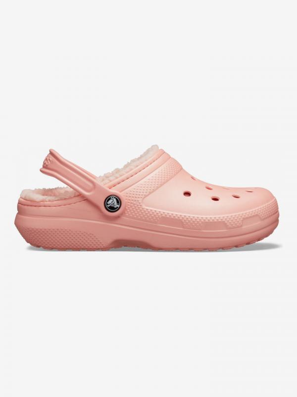 Classic Fuzz Lined Clog Crocs Crocs Růžová