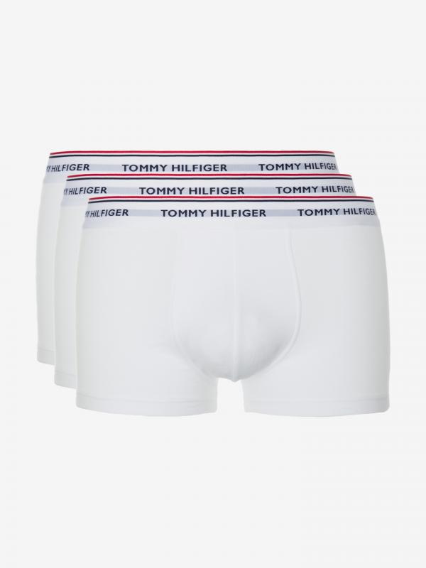 Boxerky 3 ks Tommy Hilfiger Bílá