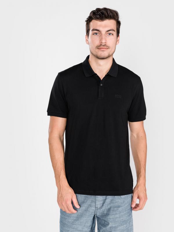 Pallas Polo triko BOSS Černá