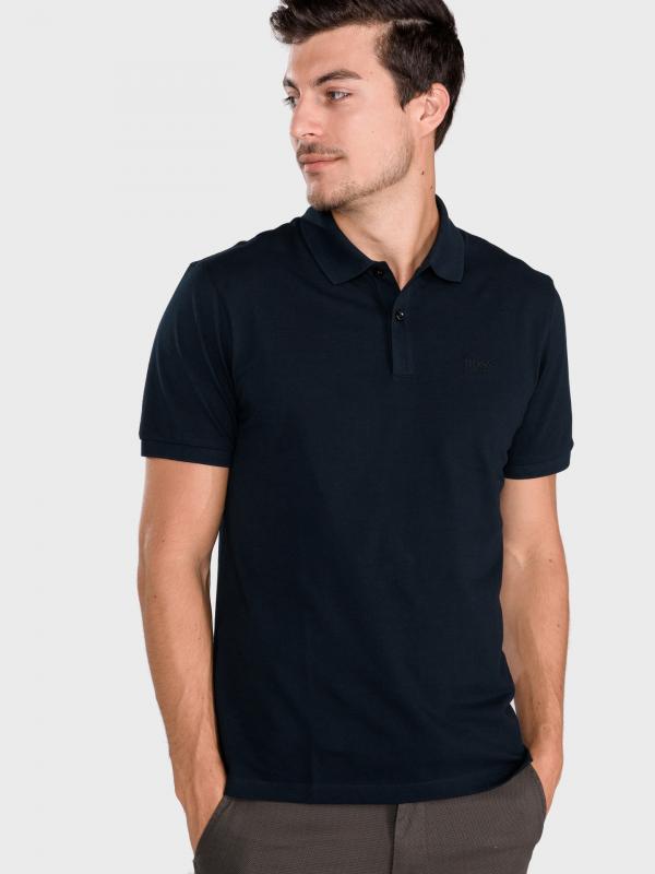 Pallas Polo triko BOSS Modrá