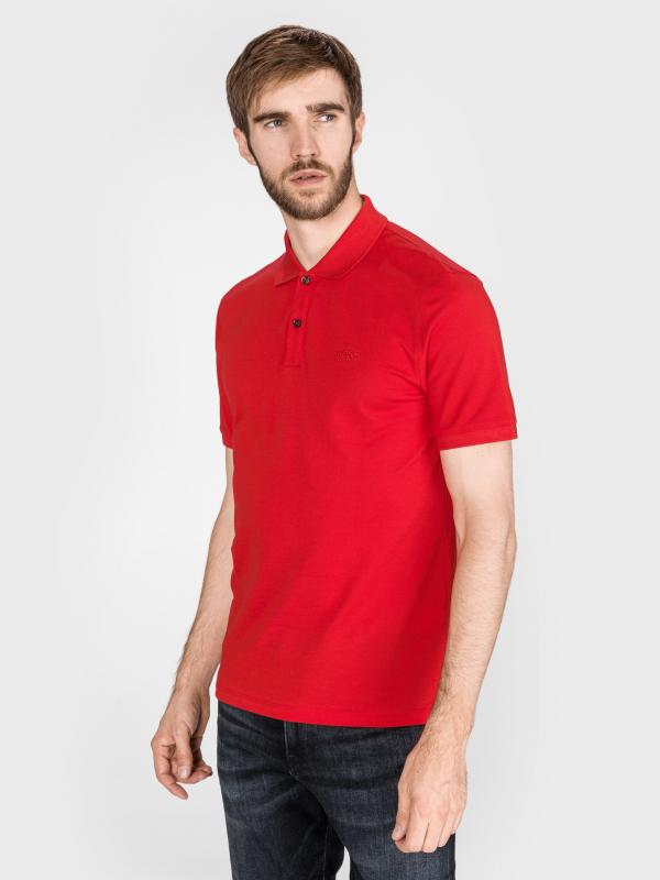 Pallas Polo triko BOSS Červená