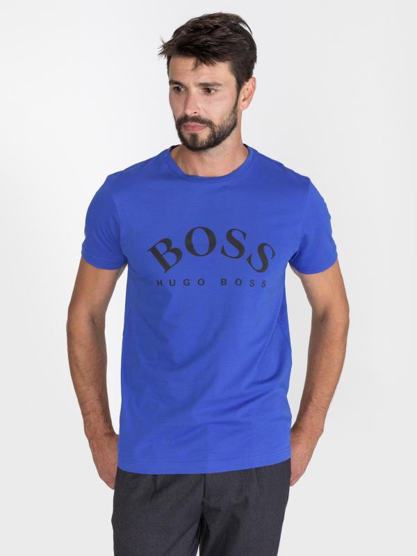 Triko BOSS Modrá