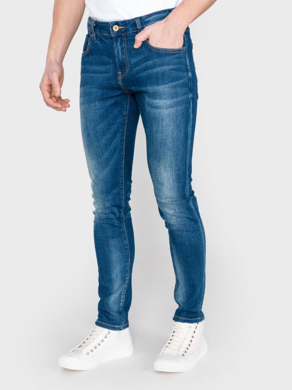 Skim Jeans Scotch & Soda Modrá