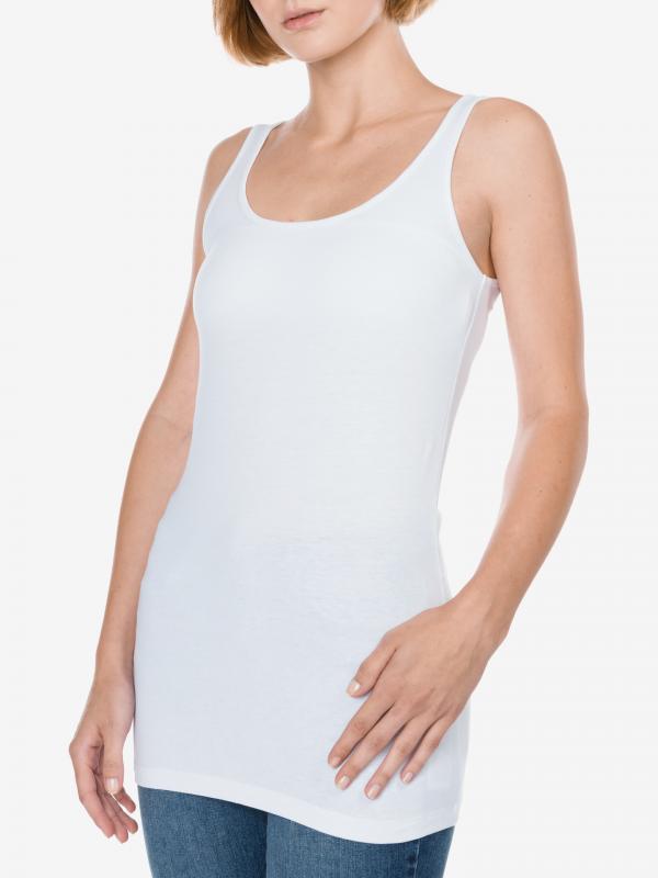 Maxi Tílko Vero Moda Bílá