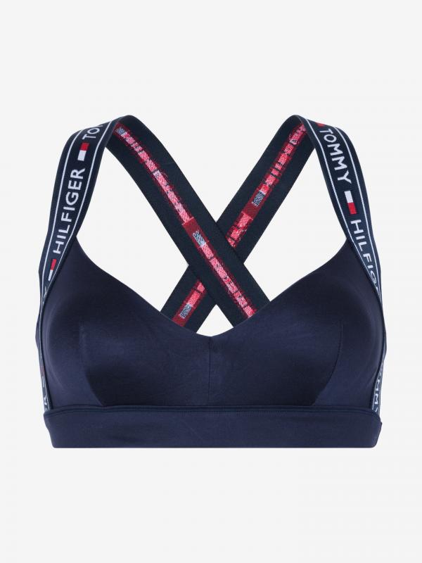 Podprsenka Tommy Hilfiger Modrá