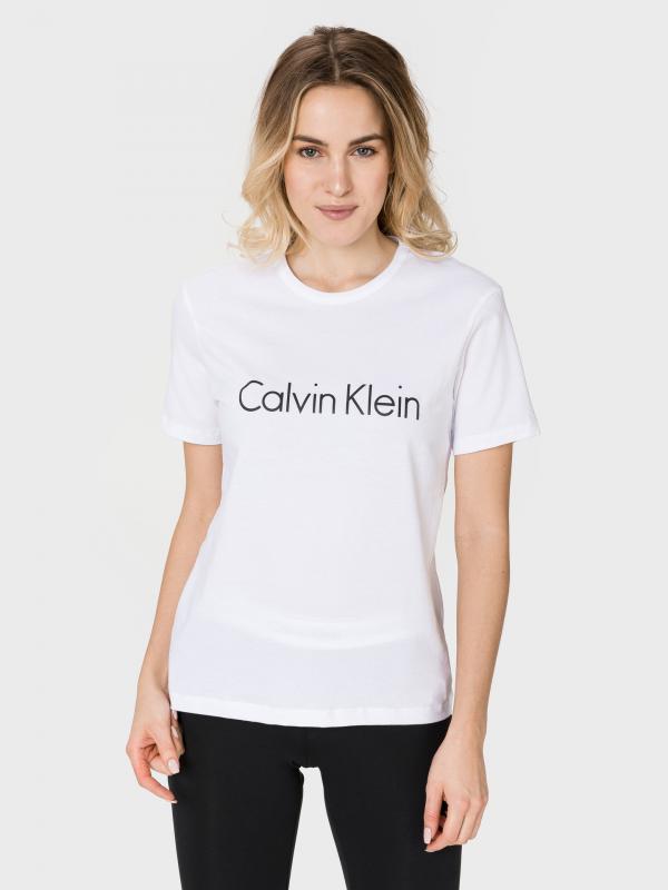 Triko na spaní Calvin Klein Bílá