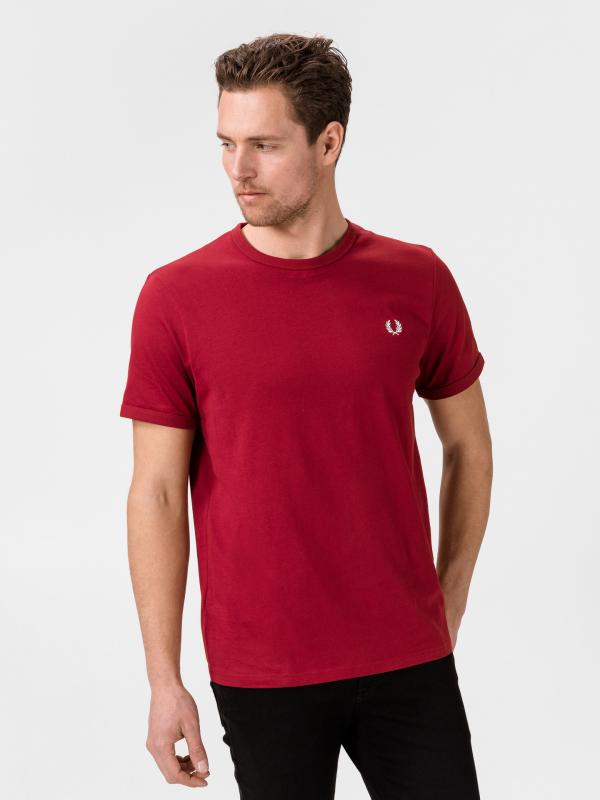 Ringer Triko Fred Perry Červená