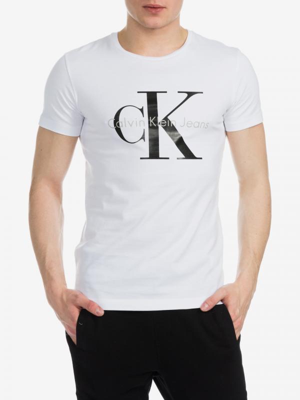 Triko Calvin Klein Bílá