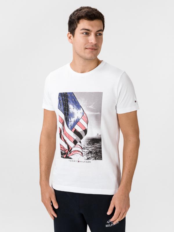 Triko Tommy Hilfiger Bílá