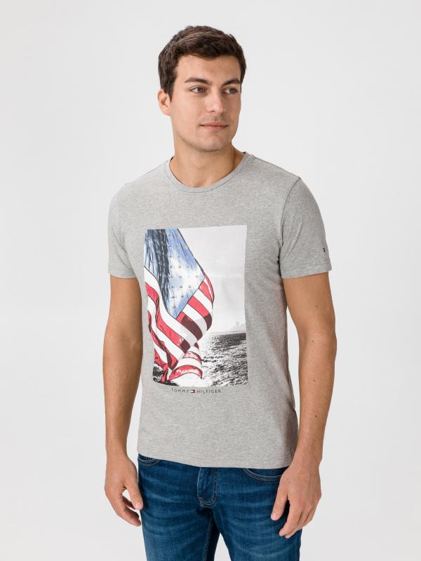 Triko Tommy Hilfiger Šedá