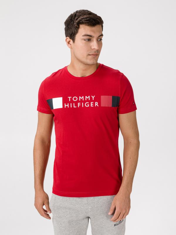 Triko Tommy Hilfiger Červená