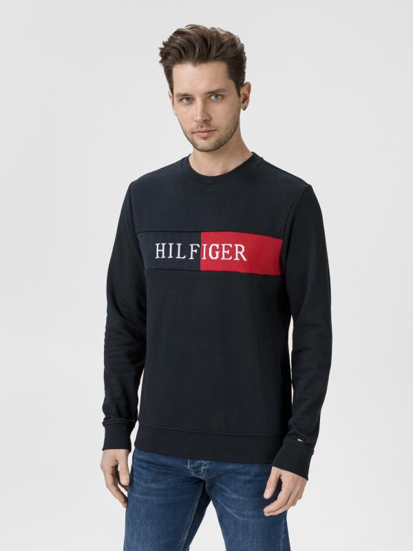 Mikina Tommy Hilfiger Modrá