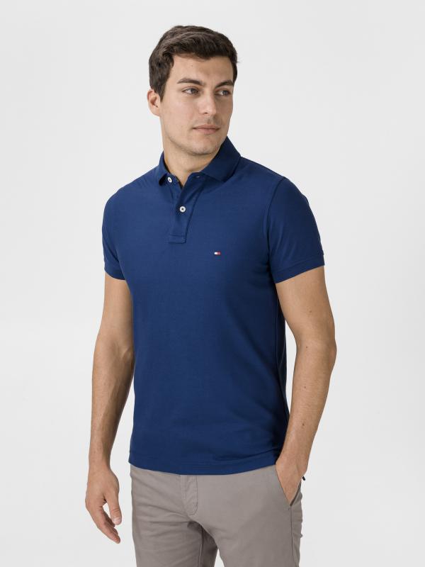 Polo triko Tommy Hilfiger Modrá