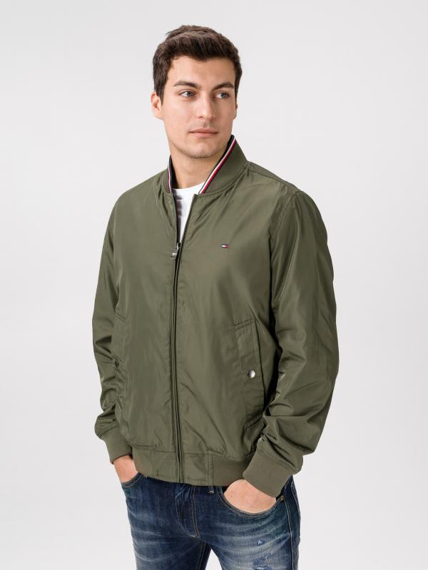 Bunda Tommy Hilfiger Modrá
