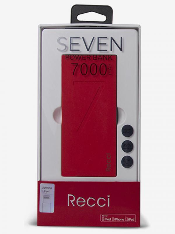 Recci externí baterie 7000 mAh Epico Červená