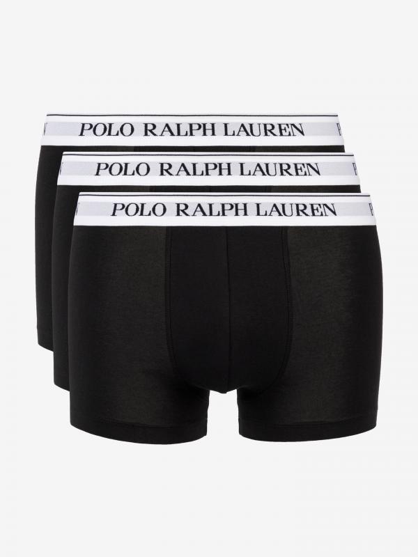 Classic Boxerky 3 ks Polo Ralph Lauren Černá