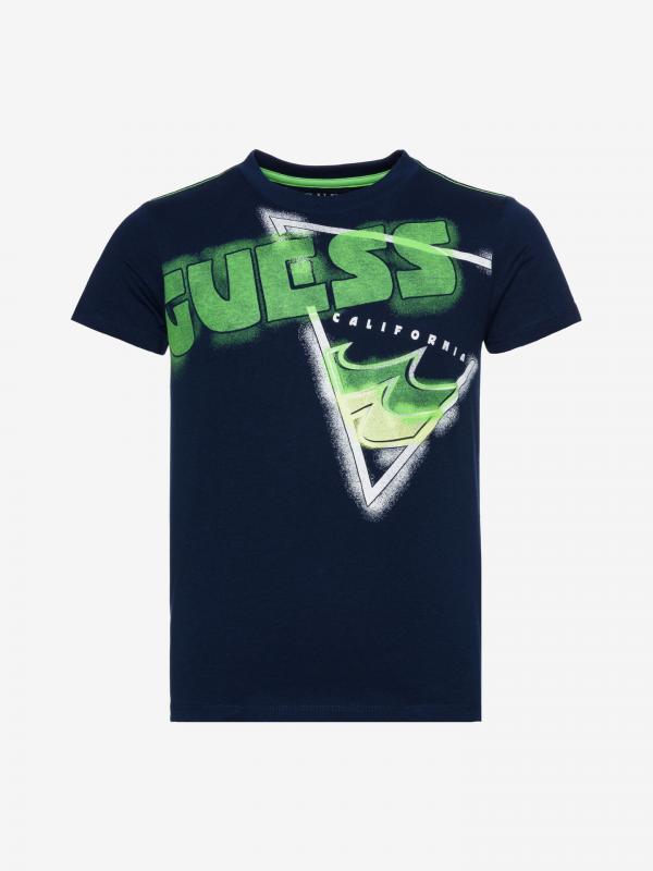 Triko dětské Guess Modrá