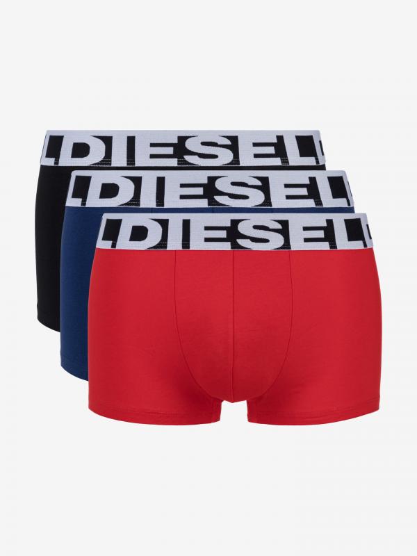 Boxerky 3 ks Diesel Černá