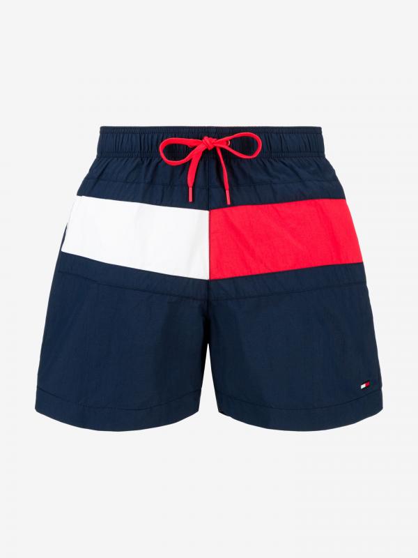 Plavky Tommy Hilfiger Modrá