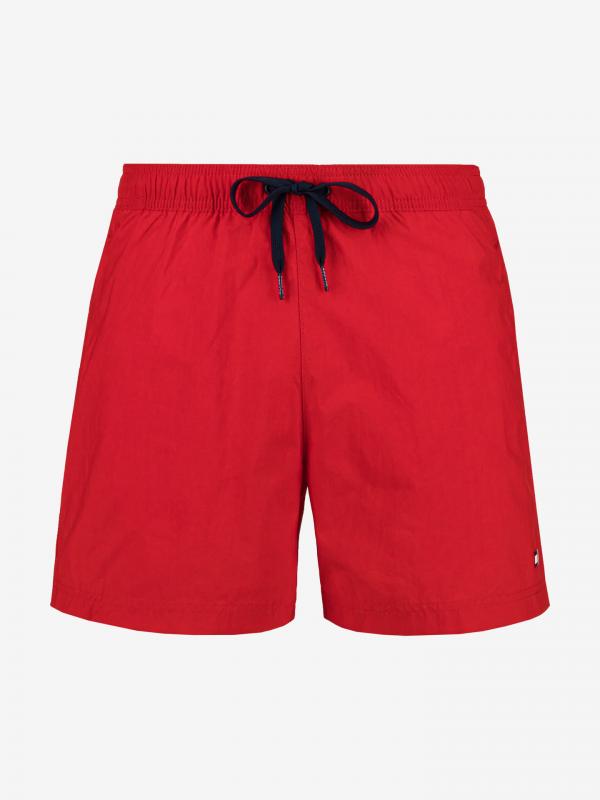 Plavky Tommy Hilfiger Červená