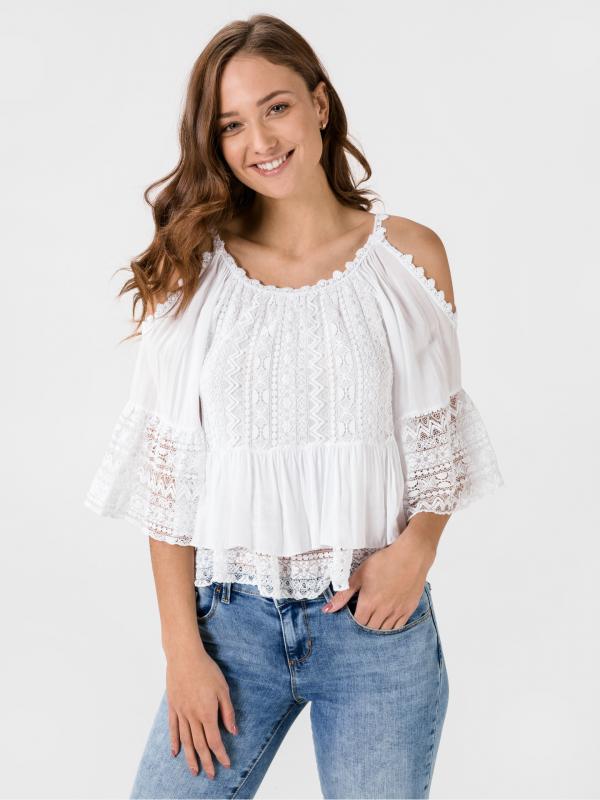 Olymipia Top Guess Bílá