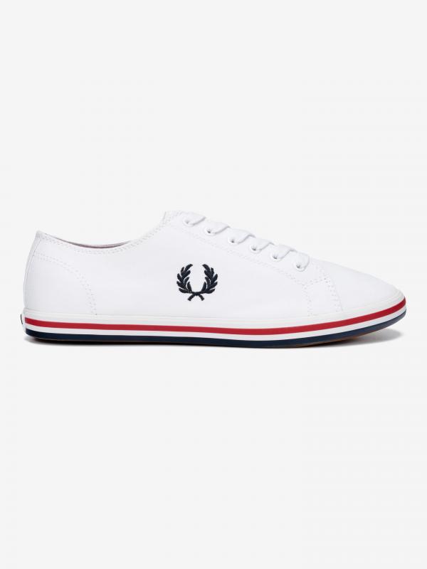 Kingston Tenisky Fred Perry Bílá