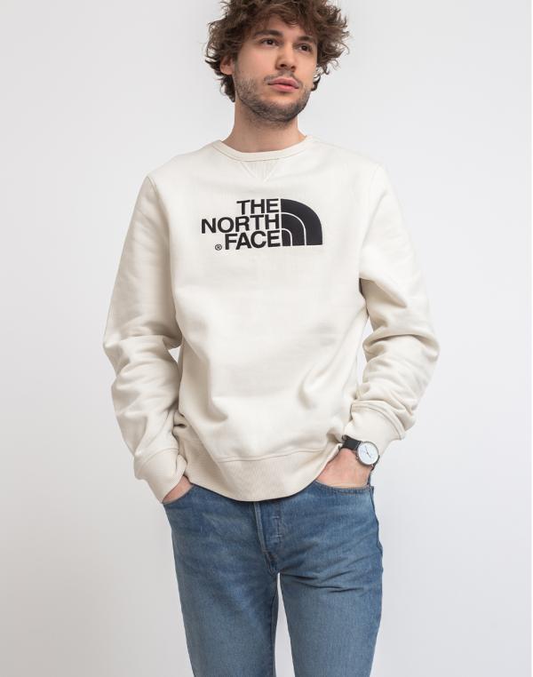 The North Face Drew Peak Crew Vintage White/Tnf Black S