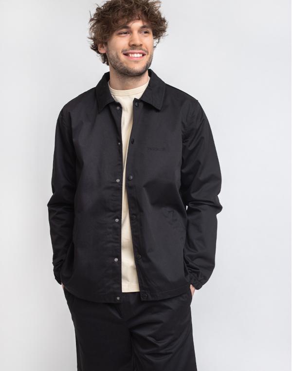 M.C.Overalls Pollycotton Coach Jacket Black S