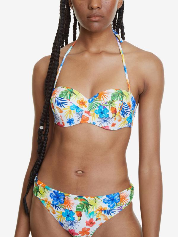 Plavky Desigual Biki Aruba Barevná