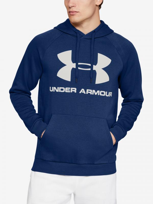 Rival Mikina Under Armour Modrá