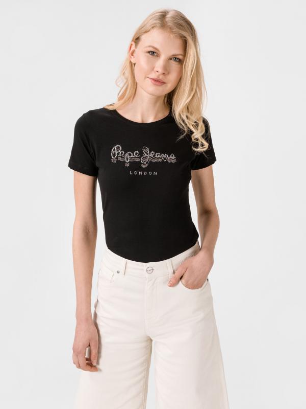 Beatrice Triko Pepe Jeans Černá