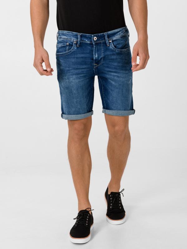 Hatch Kraťasy Pepe Jeans Modrá