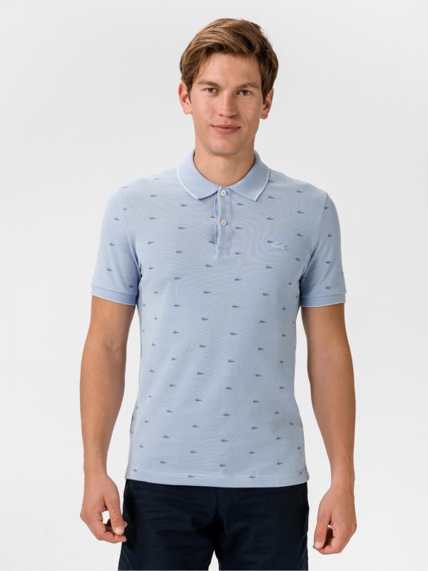 Polo triko Lacoste Modrá