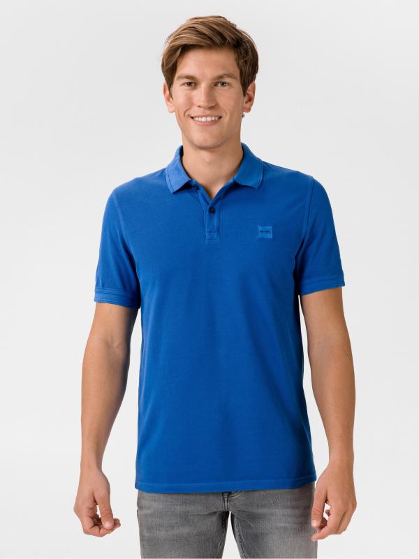 Prime Polo triko BOSS Modrá