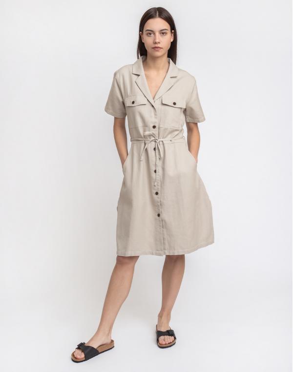 Thinking MU Stone Hemp Karen Dress Stone S