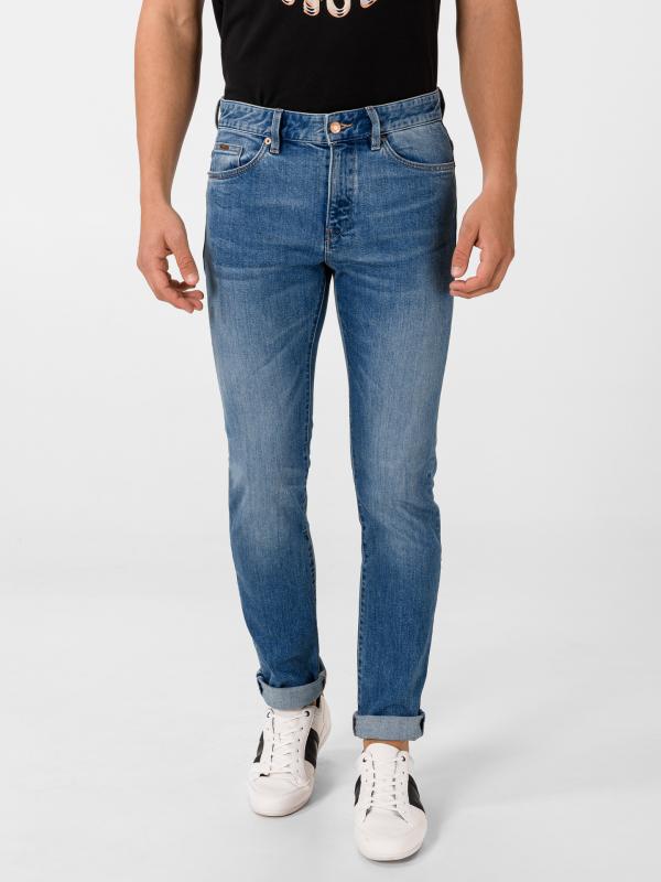 Delaware3-1 Jeans BOSS Modrá
