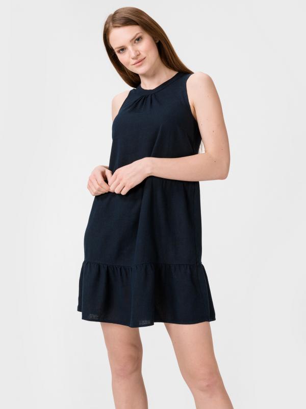 Helen Milo Šaty Vero Moda Modrá