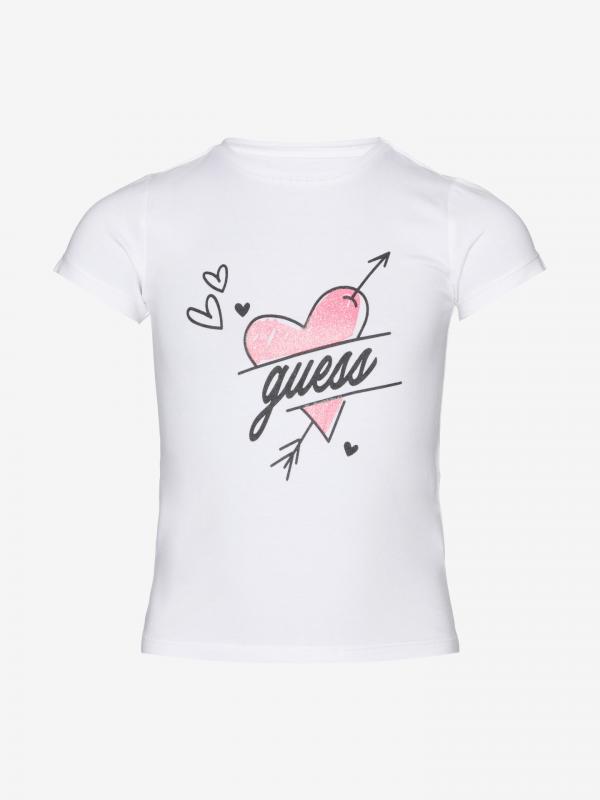 Triko dětské Guess Bílá