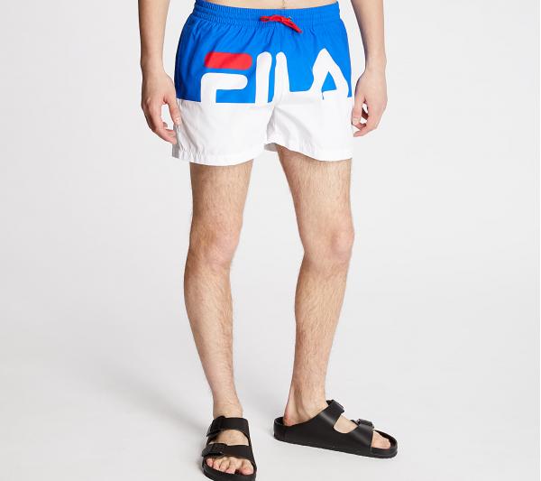 FILA Makoto Beach Shorts Royal Blue/ Bright White