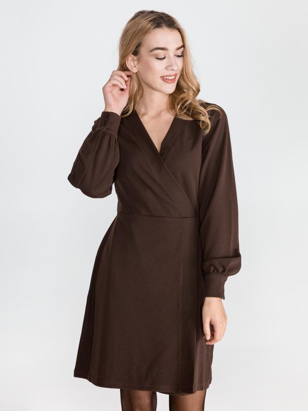 Elna Šaty Vero Moda Hnědá