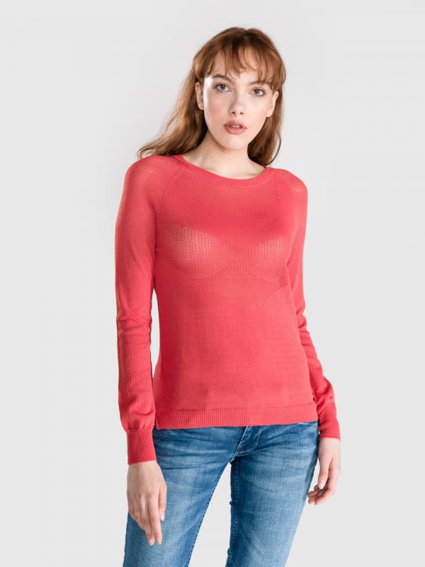 Lulu Svetr Pepe Jeans Růžová