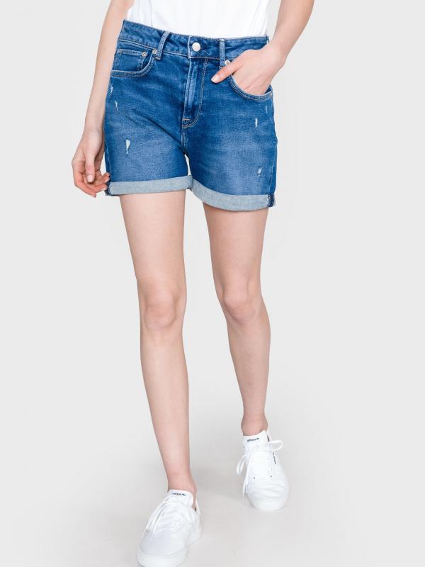 Mary Šortky Pepe Jeans Modrá