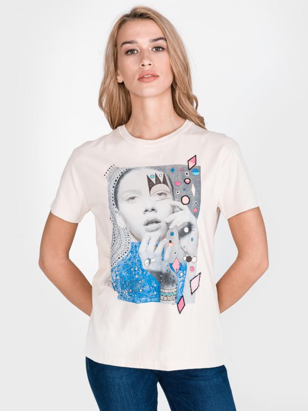 Marion Triko Pepe Jeans Béžová