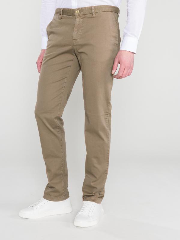 Kalhoty Trussardi Jeans Hnědá