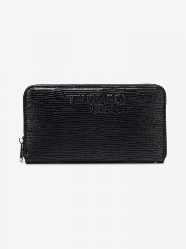 Peněženka Trussardi Jeans Černá