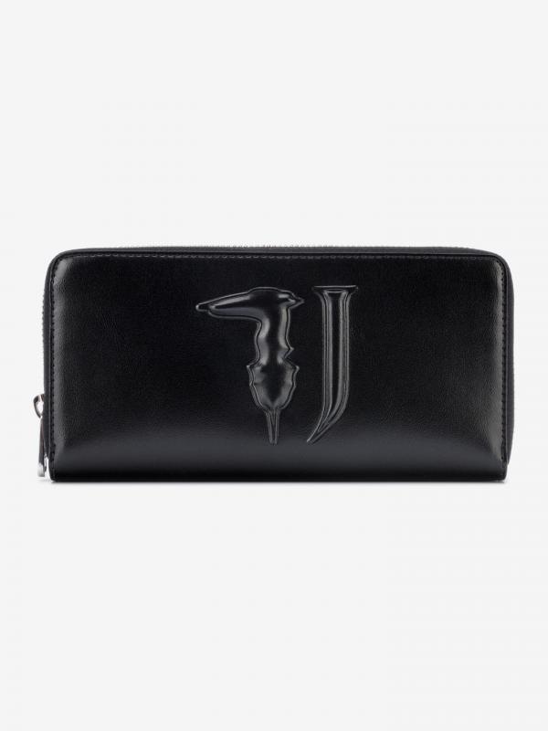 Peněženka Trussardi Jeans Černá